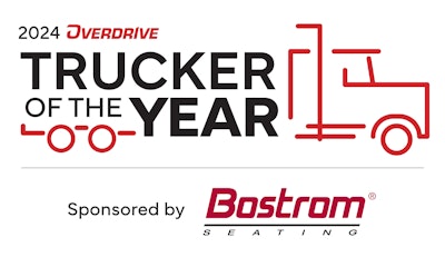 Overdrive Trucker of the Year logo