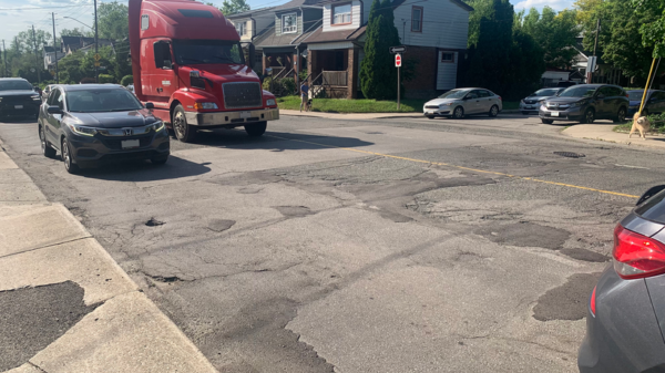 Hamilton’s Aberdeen Ave. dubbed Ontario’s worst road