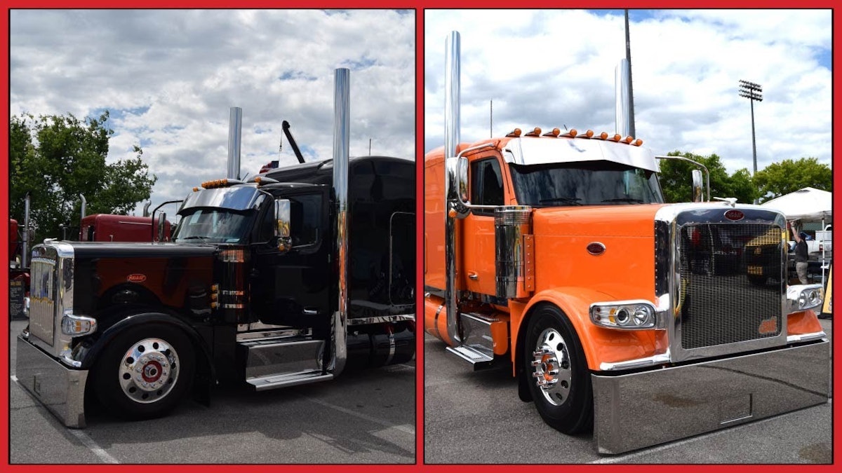 Early Peterbilt 589 Custom Builds: Twin units from Semi Casual