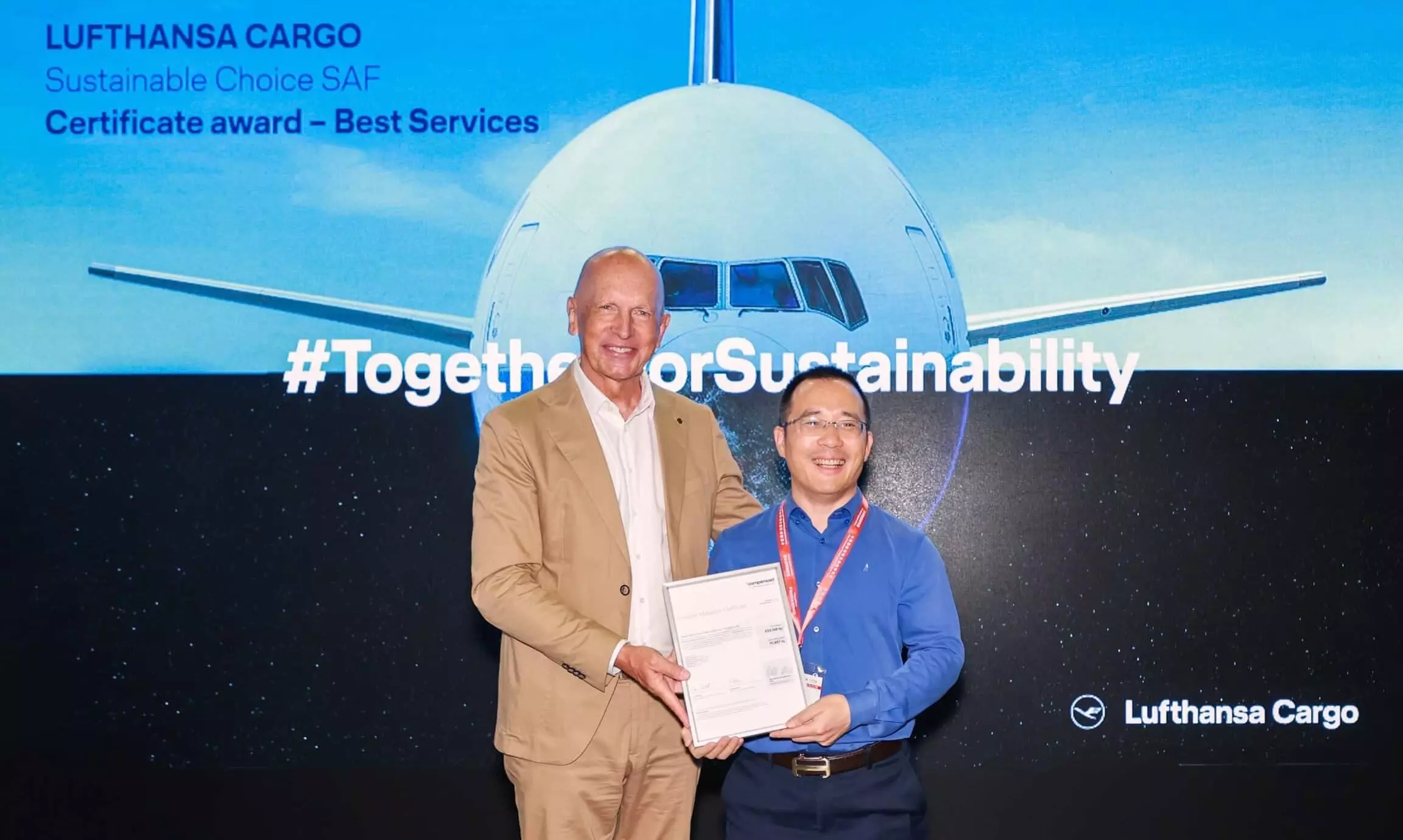 Lufthansa Cargo and Best Services International Freight Sign SAF Deal