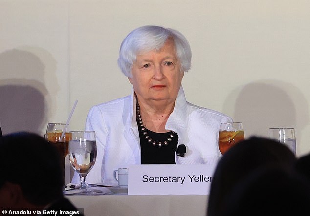 US Secretary of the Treasury Janet Yellen