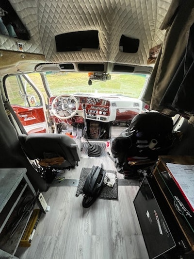 Interior of Dustin Ross' 2000 Sterling