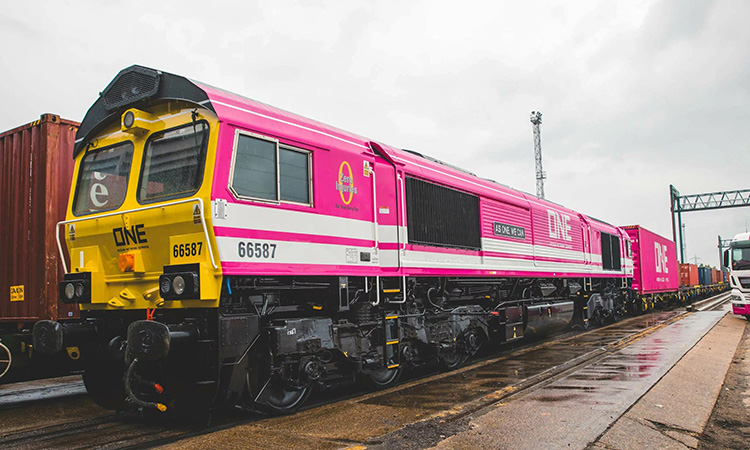 ONE UK and Freightliner use renewable HVO100 fuel to transport rail cargo