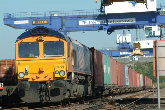 After derailment, rail freight services in Felixstowe are back to half strength