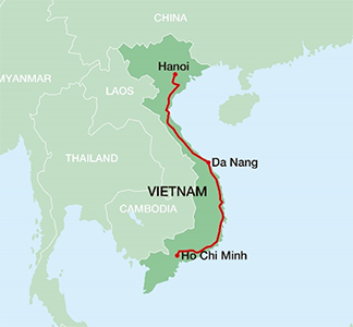 NX Vietnam launches north-south rail transport service in Vietnam –Daily service covers the 1,700 km between Hanoi and Ho Chi Minh in about 48 hours–