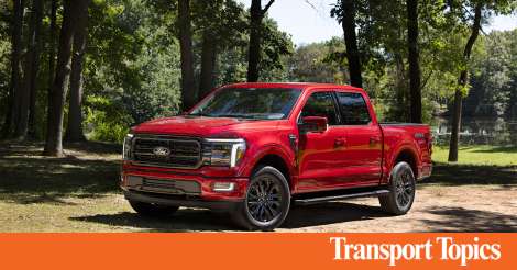 Ford F-Series Pickup Sales Fall