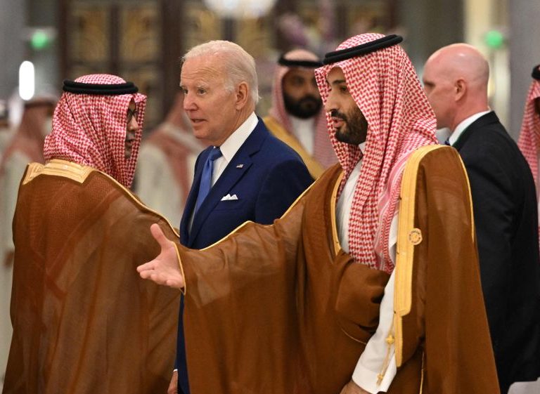 US President Joe Biden and Saudi Crown Prince Mohammed bin Salman