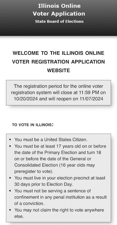 Resources for voter registration, early voting, absentee, more