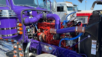 Cummins X15 in Dylan McCrabb's 2024 Peterbilt 389X