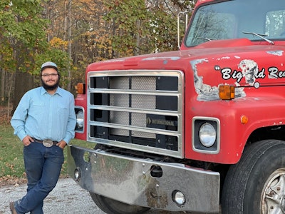 19-year-old Jordan Foreman: Past, present and future trucking