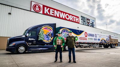 John Schank and Fred Austin at Kenworth Chillicothe