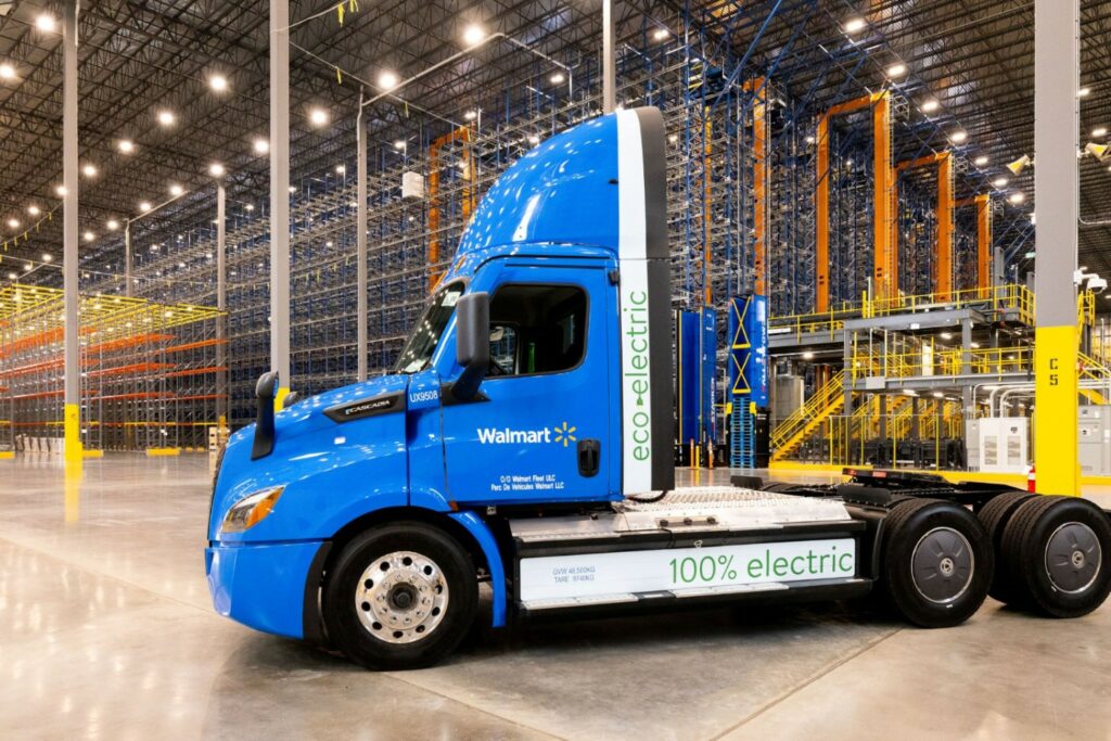 Walmart electric truck