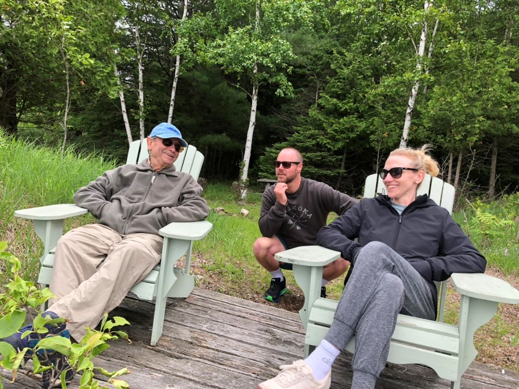Picture of Evan Meyers with family