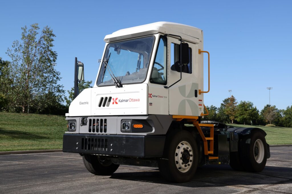 Kalmar OT2 EV terminal tractor