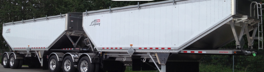 Doepker grain trailer
